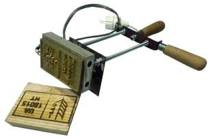 Фото Клеймо с ручным нагревателем