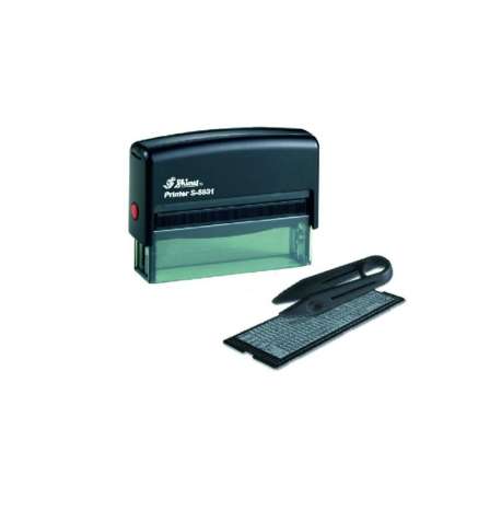 Фото Самонаборный штамп 10х70 мм, 2 ряда