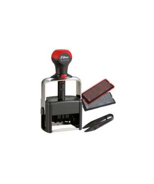 Фото Металлический самонаборный датер-штамп 4-строк, 50х30мм