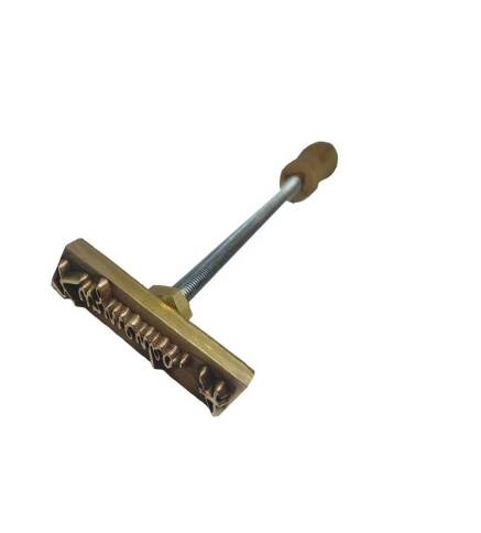 Фото Клеймо латунное