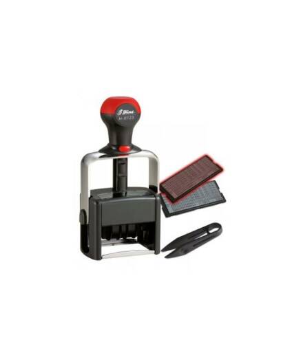 Фото Металлический самонаборный датер-штамп 4-строк, 50х30мм