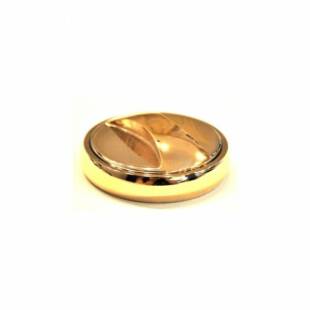 Фото Металлическая оснастка карманная (золото) 40 мм.